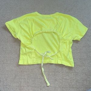 UO Cut-out Cropped Tee